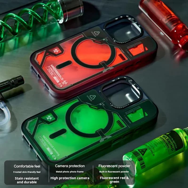 PulsrCase NeonShield back view